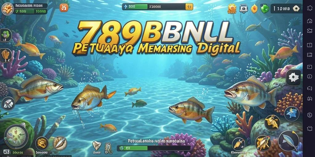 Tampilan gameplay 789BNL yang menampilkan keseruan memancing.