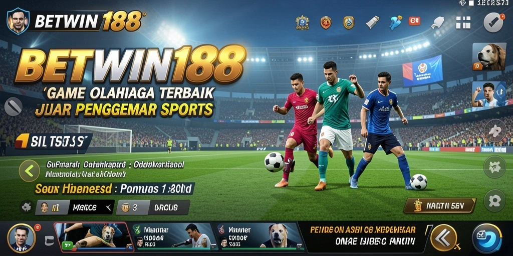 Tampilan gameplay BETWIN188 yang seru dan kompetitif di olahraga.