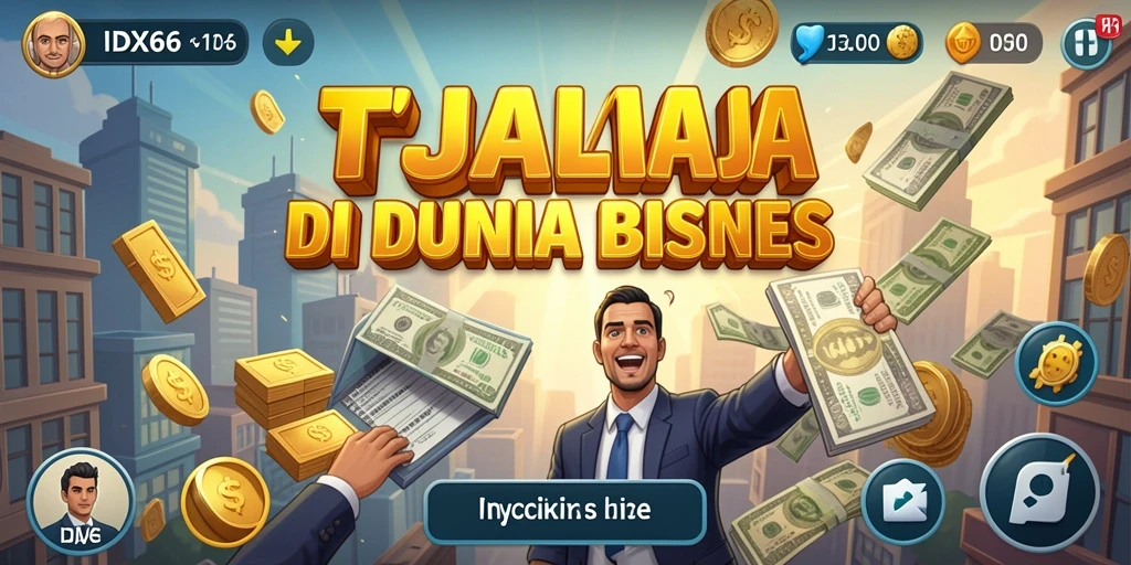 Screenshot menarik menampilkan gameplay Tycoon di IDX66.