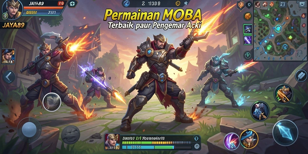 Tampilan gameplay JAYA89 yang menegangkan dan penuh aksi.