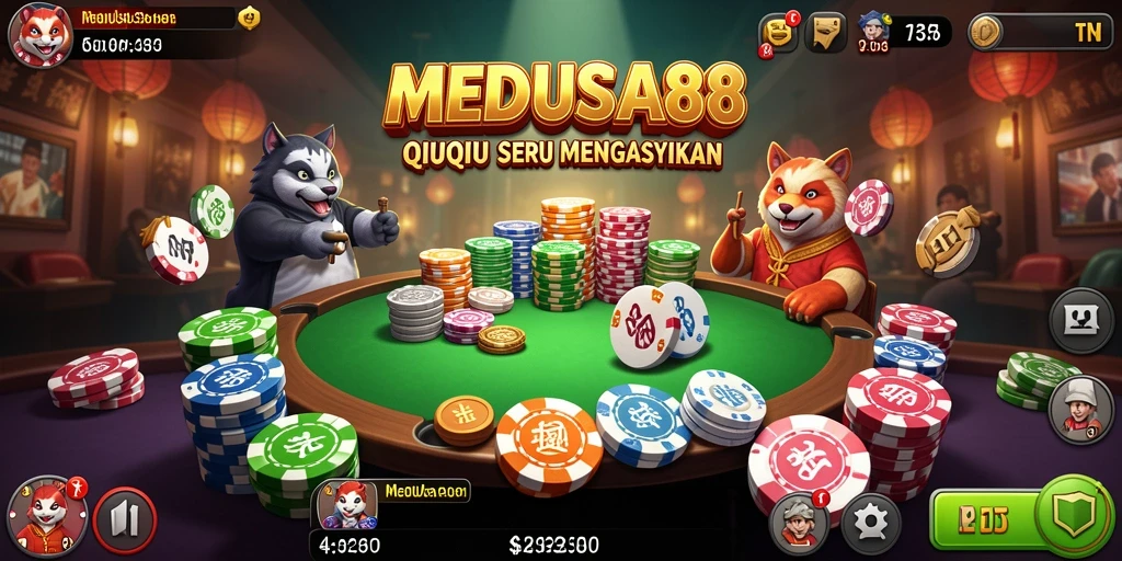 Tampilan gameplay seru dari MEDUSA88 yang menarik.