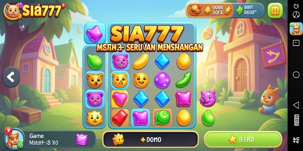 Tampilan gameplay SIA777 yang memukau dan penuh warna.