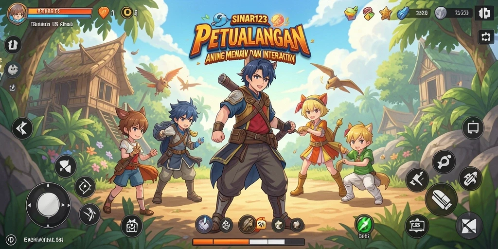 Gameplay menyenangkan dari SINAR123 yang penuh dengan karakter anime.