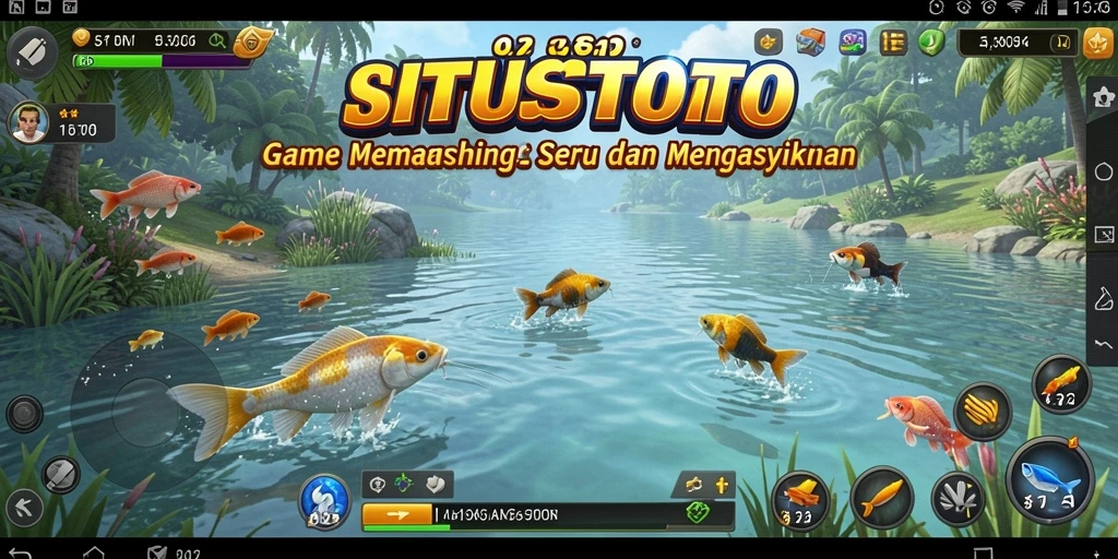 Tangkapan ikan yang menakjubkan dalam gameplay SITUSTOTO.