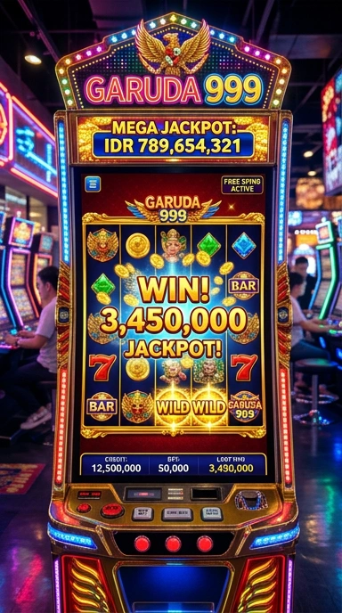 Bagian detail aplikasi dengan informasi versi dan ukuran garuda999.